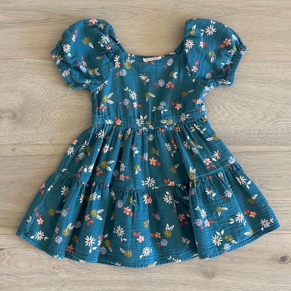 Cat & Jack Other - Cat & Jack 3T Floral Puff Sleeve Dress